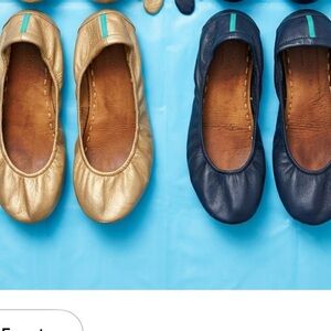 Tieks Gold and Blue  2 par Women's Slippers